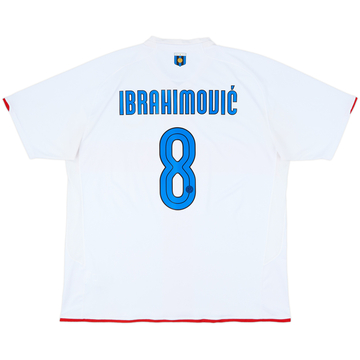 2007-08 Inter Milan Centenary Away Shirt Ibrahimovic #8 - 6/10 - (3XL)