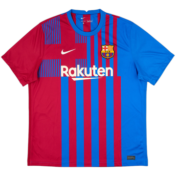 2021-22 Barcelona Home Shirt - 10/10 - (XL)