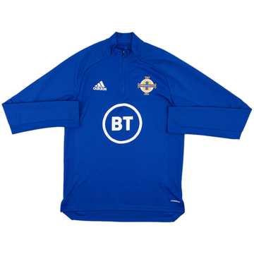 2020-21 Northern Ireland adidas 1/4 Zip Track Top - 10/10 - (M)