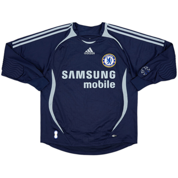 2006-08 Chelsea Blue GK Shirt - 8/10 - (XL.Boys)