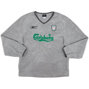 2004-05 Liverpool Reebok Fleece Top - 8/10 - (S)