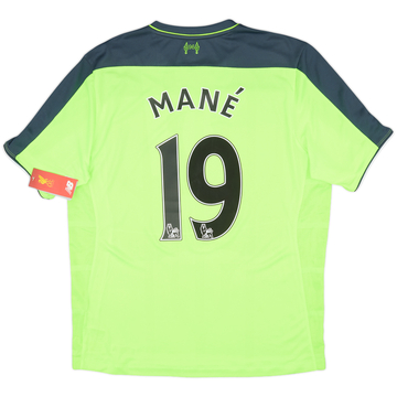 2016-17 Liverpool Third Shirt Mane #19 (L)