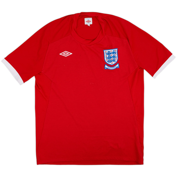 2010-11 England 'South Africa' Away Shirt - 6/10 - (XL)