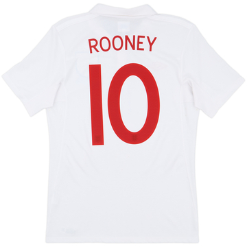 2009-10 England 'South Africa' Home Shirt Rooney #10 - 9/10 - (S)
