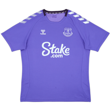 2020-21 Everton Hummel Training Shirt - 8/10 - (XL)