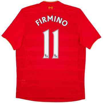 2016-17 Liverpool Home Shirt Firmino #11 (L)