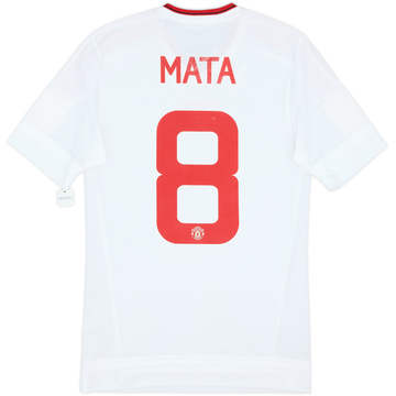2015-16 Manchester United Authentic Away Shirt Mata #8 (S)