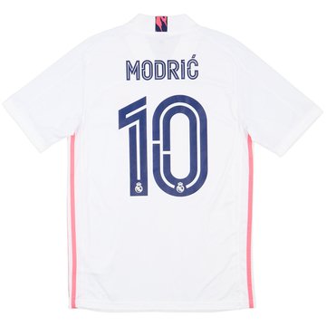 2020-21 Real Madrid Home Shirt Modric #10 - 8/10 - (S)