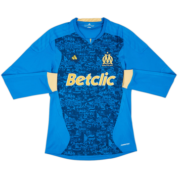 2011-12 Olympique Marseille Player Issue L/S Shirt - 4/10 - (M)