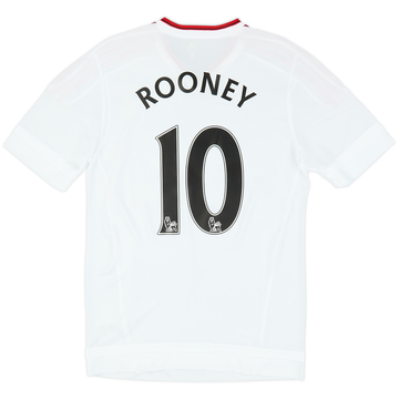 2015-16 Manchester United Player Issue Away Shirt Rooney #10 (M)