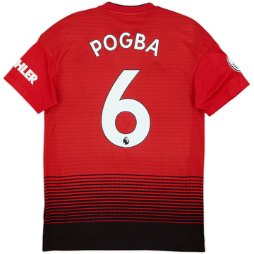 2018-19 Manchester United Home Shirt Pogba #6 (S)
