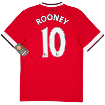 2014-15 Manchester United Home Shirt Rooney #10 (S)