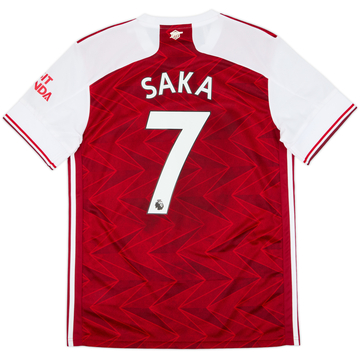 2020-21 Arsenal Home Shirt Saka #7 (M)