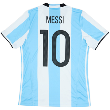 2016-17 Argentina Home Shirt Messi #10 - 6/10 - (M)