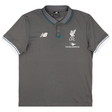 2015-16 Liverpool New Balance Polo Shirt - 7/10 - (L)