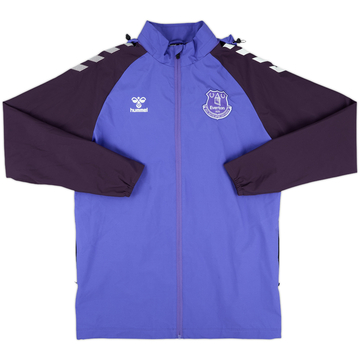 2022-23 Everton Hummel Hooded Rain Jacket - 9/10 - (S)