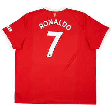 2021-22 Manchester United Home Shirt Ronaldo #7 - 8/10 - (3XL)