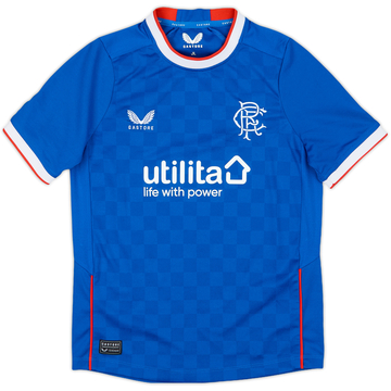 2022-23 Rangers Home Shirt - 9/10 - (L.Boys)