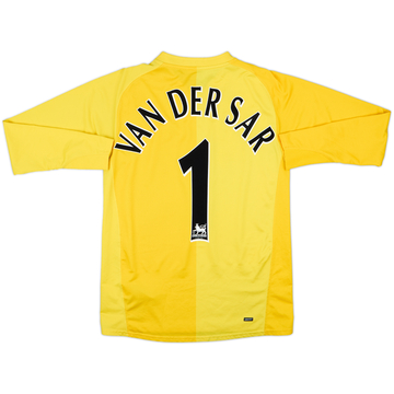 2006-07 Manchester United GK Shirt Van Der Sar #1 - 7/10 - (XL.Boys)