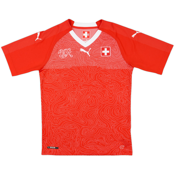 2018-20 Switzerland Home Shirt - 9/10 - (S)