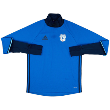 2015-16 Cardiff adidas Sweat Top - 7/10 - (M)
