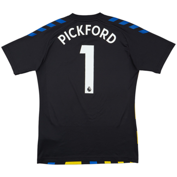 2021-22 Everton GK S/S Shirt Pickford #1 - 7/10 - (S)
