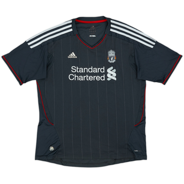 2011-12 Liverpool Away Shirt #7 - 6/10 - (Women's L)