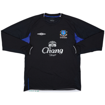 2004-05 Everton Third L/S Shirt - 5/10 - (M)