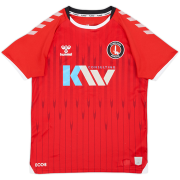 2021-22 Charlton Home Shirt - 8/10 - (L.Boys)