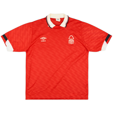 1988-90 Nottingham Forest Home Shirt - 8/10 - (M)