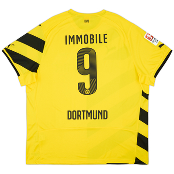 2014-15 Borussia Dortmund Home Shirt Immobile #9 - 8/10 - (3XL)