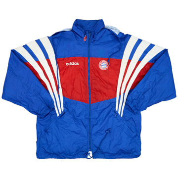 1995-96 Bayern Munich adidas Hooded Rain Jacket - 4/10 - (L)