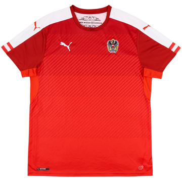 2016-17 Austria Home Shirt - 9/10 - (XL)