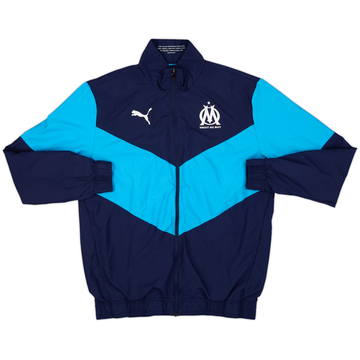 2021-22 Olympique Marseille Puma Track Jacket - 9/10 - (M)