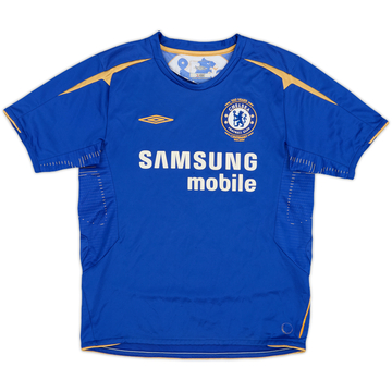 2005-06 Chelsea Centenary Home Shirt - 6/10 - (M.Boys)