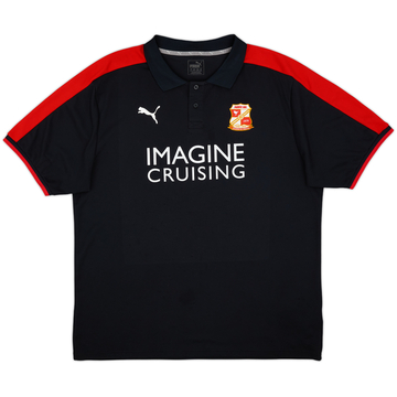 2018-19 Swindon Town Puma Polo Shirt - 8/10 - (XXL)