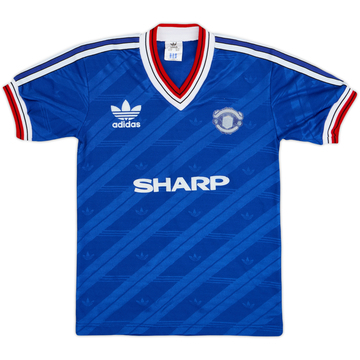 1986-88 Manchester United Third Shirt - 4/10 - (L.Boys)