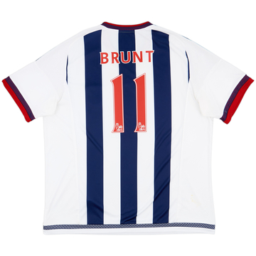 2015-16 West Brom Home Shirt Brunt #11 - 7/10 - (3XL)