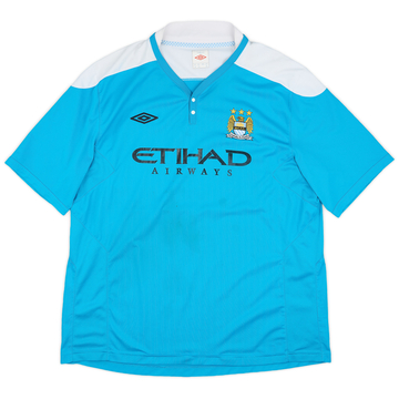 2011-12 Manchester City Umbro Polo Shirt - 6/10 - (3XL)