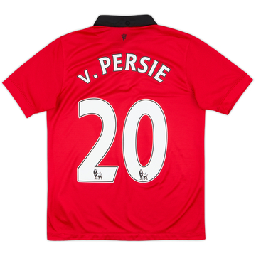 2013-14 Manchester United Home Shirt v.Persie #20 - 7/10 - (L.Boys)