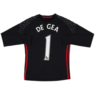 2016-17 Manchester United GK Shirt De Gea #1 - 8/10 - (M.Boys)
