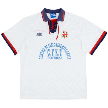 1992-93 Cagliari Away Shirt #2 - 6/10 - (XL)