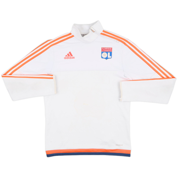 2015-16 Lyon adidas 1/4 Zip Drill Top - 4/10 - (S)