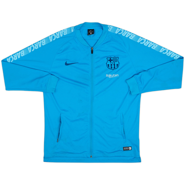 2018-19 Barcelona Nike Track Jacket - 8/10 - (L)