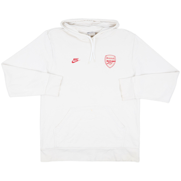 2009-10 Arsenal Nike Hooded Sweat Top - 6/10 - (L)