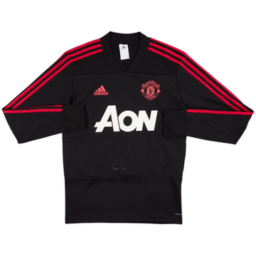 2018-19 Manchester United adidas Drill Top - 7/10 - (S)