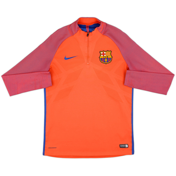 2016-17 Barcelona Nike 1/4 Zip Drill Top - 8/10 - (M)