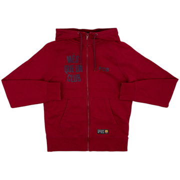 2015-16 Barcelona Nike Hooded Track Jacket - 9/10 - (S)