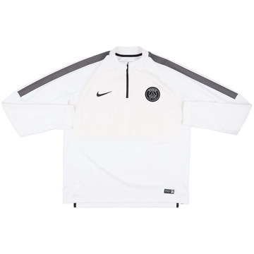 2014-15 Paris Saint-Germain Nike 1/4 Zip Sweat Top - 7/10 - (XL)