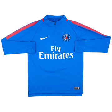 2018-19 Paris Saint-Germain Nike 1/4 Zip Drill Top - 10/10 - (M)